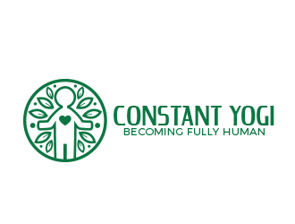 Constant Yogi logo design by AdenDesign