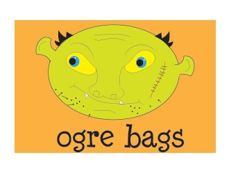 Ogre Bags logo design by not2shabby