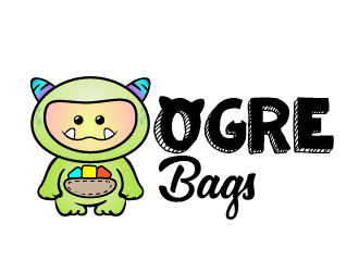 Ogre Bags logo design by ARALE