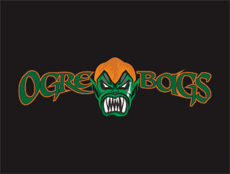 Ogre Bags logo design by keretojowo