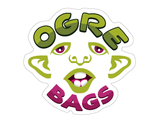 Ogre Bags logo design by SOLARFLARE