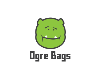 Ogre Bags logo design by AdenDesign