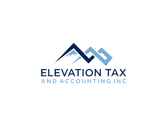 Elevation Tax and Accounting Inc logo design by blackcane