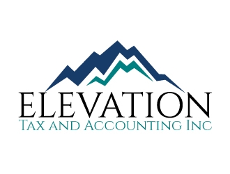 Elevation Tax and Accounting Inc logo design by nexgen