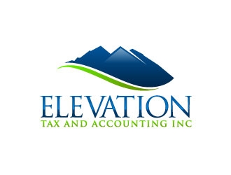 Elevation Tax and Accounting Inc logo design by uttam