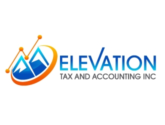 Elevation Tax and Accounting Inc logo design by kgcreative