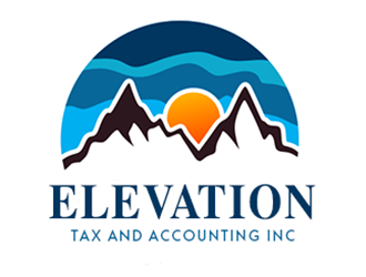 Elevation Tax and Accounting Inc logo design by Optimus