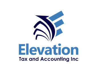 Elevation Tax and Accounting Inc logo design by chuckiey