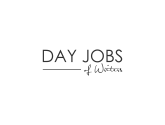 Day Jobs of Writers logo design by sitizen