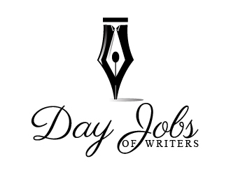 Day Jobs of Writers logo design by usashi