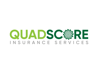 QuadScore Insurance Services logo design by keylogo