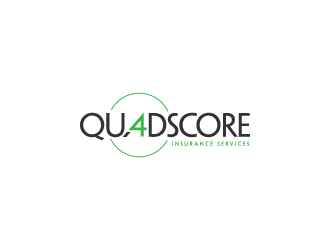 QuadScore Insurance Services logo design by hwkomp