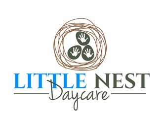 Little Nest Daycare logo design by DreamLogoDesign
