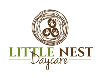 Little Nest Daycare logo design by DreamLogoDesign