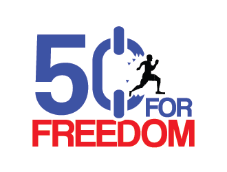 50 for Freedom logo design by czars