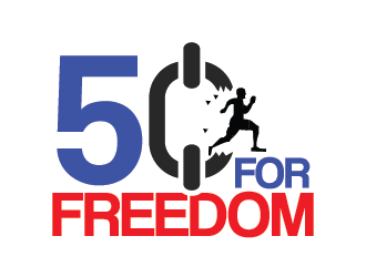 50 for Freedom logo design by czars