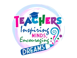 Teachers: Inspiring Minds, Encouraging Dreams logo design by aRBy