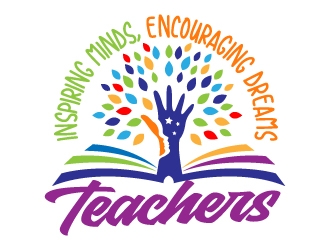 Teachers: Inspiring Minds, Encouraging Dreams logo design by jaize