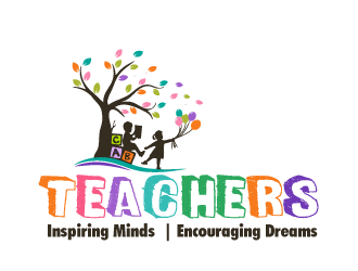 Teachers: Inspiring Minds, Encouraging Dreams logo design by tec343
