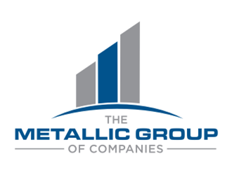 The Metallic Group of Companies logo design by sheilavalencia