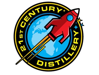 21st Century Distillery logo design by logopond
