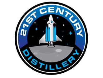 21st Century Distillery logo design by logopond