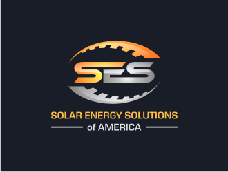 SES SOLAR ENERGY SOLUTIONS of AMERICA logo design by vostre
