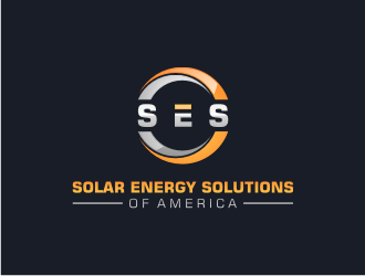 SES SOLAR ENERGY SOLUTIONS of AMERICA logo design by vostre