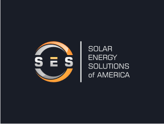 SES SOLAR ENERGY SOLUTIONS of AMERICA logo design by vostre