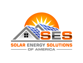 SES SOLAR ENERGY SOLUTIONS of AMERICA logo design by cintoko