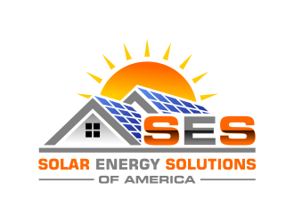SES SOLAR ENERGY SOLUTIONS of AMERICA logo design by cintoko