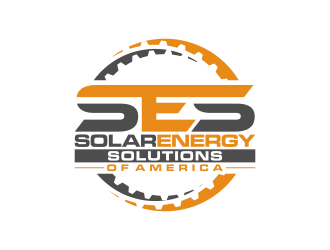 SES SOLAR ENERGY SOLUTIONS of AMERICA logo design by imagine