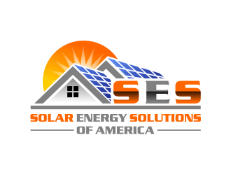 SES SOLAR ENERGY SOLUTIONS of AMERICA logo design by cintoko