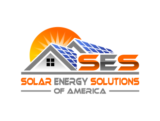 SES SOLAR ENERGY SOLUTIONS of AMERICA logo design by cintoko