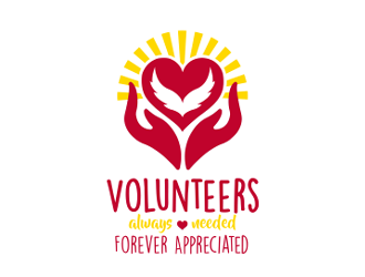 Volunteers : Always Needed Forever Appreciated logo design by DPNKR