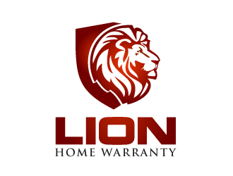 Lion Home Warranty logo design by tec343