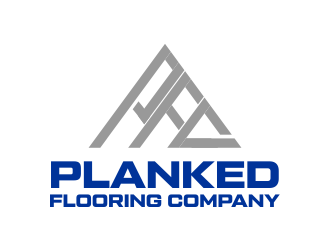 PLANKED FLOORING COMPANY logo design by beejo