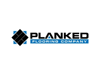 PLANKED FLOORING COMPANY logo design by jaize