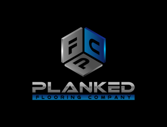 PLANKED FLOORING COMPANY logo design by pakderisher