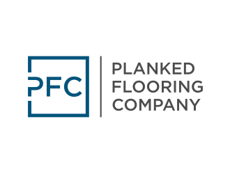 PLANKED FLOORING COMPANY logo design by asyqh