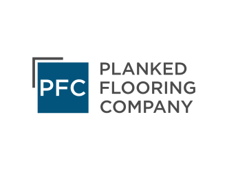 PLANKED FLOORING COMPANY logo design by asyqh