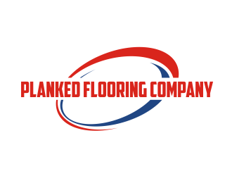 PLANKED FLOORING COMPANY logo design by Greenlight