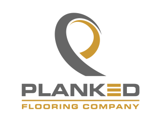 PLANKED FLOORING COMPANY logo design by cintoko