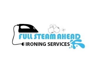 Full Steam Ahead Ironing Services logo design by bcendet