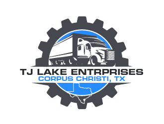 TJ LAKE Enterprises Corpus Christi, TX logo design by firstmove