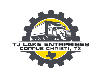 TJ LAKE Enterprises Corpus Christi, TX logo design by firstmove