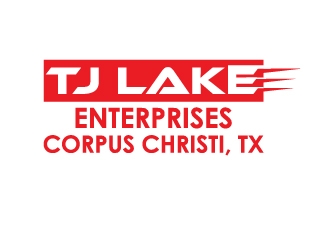 TJ LAKE Enterprises Corpus Christi, TX logo design by STTHERESE