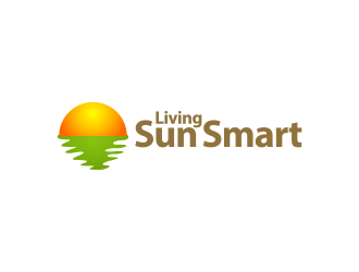 Living Sun Smart logo design by Panara