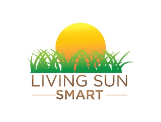 Living Sun Smart logo design by Erasedink