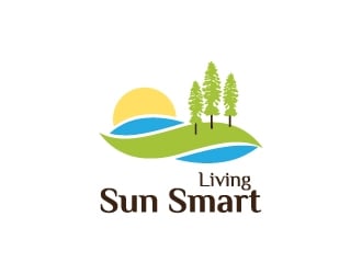 Living Sun Smart logo design by zakdesign700